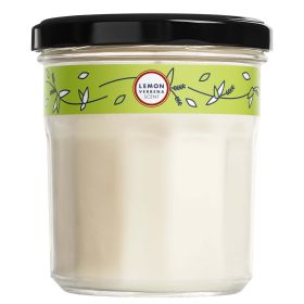 Mrs. Meyer's Clean Day Scented Soy Candle, Large, Lemon Verbena Scent, 7.2 Ounce Candle