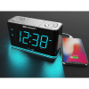 Emerson SmartSet Dual Alarm Clock Radio, Bluetooth Speaker, USB Charging, Night LED, 1.4" Cyan LED Display, ER100301