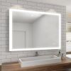 LED Lighted LED Lit Mirror Rectangular Fog Free Frameless Bathroom Vanity Mirror